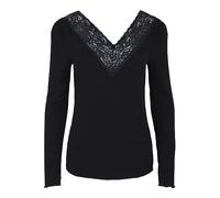 Pieces Women's Pcsiri Noos Long Sleeve Top, Black, L UK