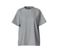 Pieces Women's Pcskylar Ss Oversized Tee Noos T-Shirt, Ultimate Grey, Large