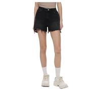 PIECES Women's Pcsummer Hw DEST BLC Noos Shorts, Black, L