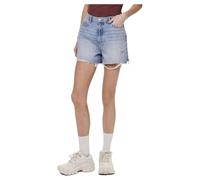 PIECES Women's Pcsummer Hw DEST Lb Noos Shorts, Light Blue (Light Blue Denim), XS