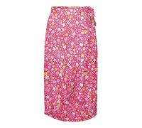 PIECES Women's Pctala Wrap Skirt Noos Bc, Beetroot Purple/AOP: Small Flower, S