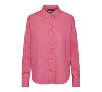 PIECES Women's Pctanne Ls Loose Shirt Noos Bc Blouse, hot Pink, M