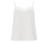 PIECES Womens Pctiffany Strap Lace Noos Bc Top, Cloud Dancer, M UK