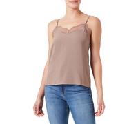 PIECES Women's Pctiffany Strap Lace Top Noos Bc, Fossil, M