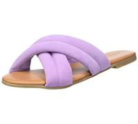 PIECES Women's Pcviola Suede Sandal, Lavendula, 5 UK