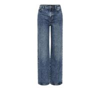 PIECES Women's Pcselma Hw Wide Jeans Mb402 Noos Bc, Medium Blue (Medium Blue Denim), 27W x 32L