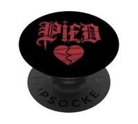 Pied Heartbreak Girlfriend Boyfriend Ex-Love PopSockets Adhesive PopGrip