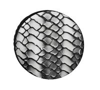 Piel De Serpiente En Blancos Y Negro Funda Para Neumático Impermeable Funda Para Neumáticos De Repuesto Weatherproof Neumático Repuesto Cubierta Para Vehículo Accesorios Remolques