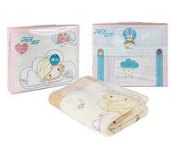Piel,S.A. 6377 - Baby Blanket, Unisex, Mother-of-Pearl
