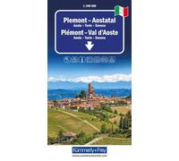Piemont - Val d'Aoste Road Map: Mit Aosta, Turin und Savona. Inkl. Stadtpläne, Ortsverzeichnis und Reiseinformationen: 1 (Regional maps - Italy)