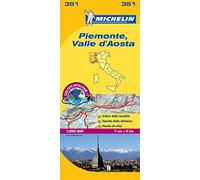 Piemonte & VA - Michelin Local Map 351: Map (Michelin Local Maps)