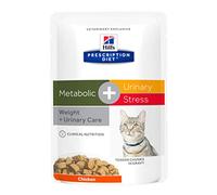 Pienso Hills Hill's Prescription Diet Feline Metabolic Plus Urinary (bolsita), 85 gr