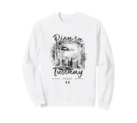 Pienza Tuscany Italian Riviera Italy Flag Tuscan Italia Sweatshirt