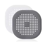 Pieoaoe 2pcs Bathroom Sink Filter, Kitchen Sink Strainer Sewer Drain Strainer Colorful Silicone Bathtub Drain Cover Hair Catcher