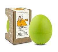 PiepEi Classic Singing Egg Timer Light Green for Cooking 3 Hardness Levels Sound Egg with 3 Melodies Funny Kitchen Egg Brainstream