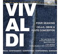 Pier Luigi Fabretti, Francesco Galligioni, Mario Folena, L'Arte dell'Arco, Federico Guglielmo - Quintessence Vivaldi: Four Seasons, Cello, Oboe & Flute Concertos