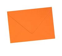 Pier Paper Co - 50 Pack x Premium C6 100gsm Gummed Envelopes (Orange)