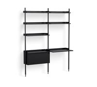 Pier System 12 2 Columns Shelf Hay Black-black - 5710441390930