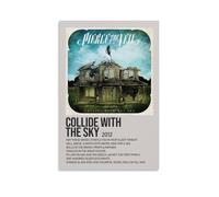 Pierce The Veil Collide with The Sky Creative Waterproof Decorative Paintings Free of Framing Directly Pasted with Moisture-proof And Anti Fouling Materials Living Room Bedroom Hanging Paintings Artis