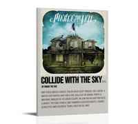 Pierce The Veil Collide with The Sky Waterproof Canvas Poster Wall Art HD UV Resistant Print Suitable for Living Rooms And Hallways And Makes A Great GiftFrame-style12x18inch(30x45cm)