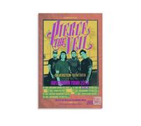 Pierce The Veil Poster Music Vintage Album Cover Music Posters for Room Aesthetic Canvas Wall Art Bedroom Decor12x18inch(30x45cm)