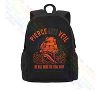 Pierce The Veil Sleeping With Sirens Of Mice & Men Large Capacity Backpack Creative Clothes Backpacks