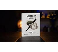 PIERCED by Murphy’s Magic - Pen Through Bill Trick Easy Close-Up Money Magic Illusion with Gimmick & Online Instructions Beginner to Professional Street Magic