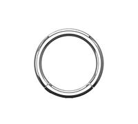 PiercedOff 316L Surgical Steel Hinged Segment Ring - Thickness 20GA (0.8mm) / Diameter 10mm
