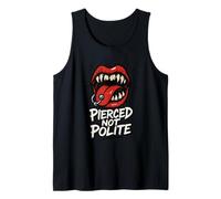 Piercing Addict Body Mod Enthusiast Self-Expression Pride Tank Top