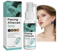 Piercing Aftercare Solution - Sterile Saline Spray for Ear Piercings. Gently Cleans, Soothes, and Protects New or Healing Piercings. Promotes Hygiene & Faster Healing. Ideal for Daily Use
