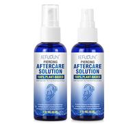 Piercing Aftercare Spray, Piercing Cleaning Solution, Professional Piercing Care Solution,-Gentle Soothing Formula with Sea Salt & Botanical Extracts, Seawater Disinfection Spray - Fine Mist 2 Fl Oz