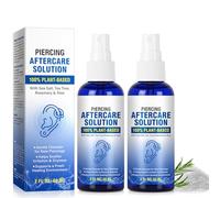 Piercing Aftercare Spray - Sea Salt Spray - Ear Piercing Cleaner Nose Septum Belly Button Cartilage - Seawater Disinfection Spray (120ml)