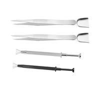 Piercing Ball Twisters Aluminum Alloy Craft Pliers Set for Delicate Jewelry Assembly and Dessert Decoration Jewelry Tweezers Set