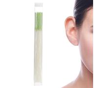 Piercing Cleaner Floss - 3.94 Inches, Waterproof Ear Silk, 60 Pieces, Soft, Piercing Hole Cleaner Thread, Ear Care Cleaning Tool for Women, Earring Hygiene and Travel