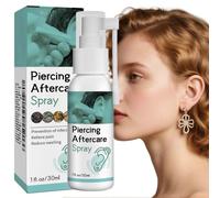 Piercing Cleaning Solution - Cleaning Aftercare Fluid For Ear, Sterile Saline, Saline Solution