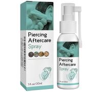 Piercing Cleaning Solution - Ear Piercing Cleaning Solution | Sterile Saline Spray for Ears, Nose, Tongue, Navel | Care Mist for Women