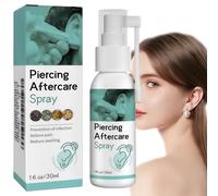 Piercing Cleaning Solution - Sterile Saline:Cleaning Solution - Offering Gentle, Gentle Ear Piercing Aftercare Fluid for Daily Hygiene & Freshness