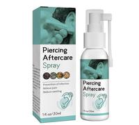 Piercing Cleaning Supplies | Piercing Aftercare Spray | Earring Cleaning Solution, Swelling and Irritation Relief Spray, Belly Button Piercing Cleaner Perfect Use for Healing Spray