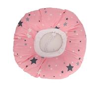 Piercing Ear Pillow for Side Sleepers, Donut Pillow for Ear, Doughnut Shape Support Head Pink Resilience Cotton Ear Guard Pillow