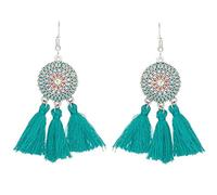 Piercing Ladies Tassel Earrings with Swing Fashionable Ethnic Style Presence Atmosphere Handy and professional