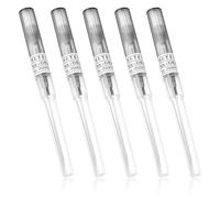 Piercing needle, 5pcs Ear Piercing Kit Needle 16g Labret Insertion Tool Stainless Steel Tattoo Tools for Tongue Cartilage Belly Eyebrow