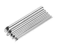 Piercing needle set, stainless steel piercing receiver needle, the tube body jewellery holding piercing tool for ear body nose lip navel piercing needle piercing tool (6 mm)