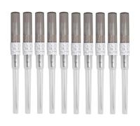 Piercing Needles 16G, 10 Pieces Catheter Piercing Needles, Stainless Steel Piercings Needle Accessories for Ear Lip Nose Tongue Belly Nipple