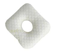Piercing Pillow for Side Sleepers - Memory Foam Sleeping Pillow | Earring Pads with Dimensions 28 cm x 28 cm x 7 cm for Gym Nap Travel Home Bed Aeroplane Car Workplace