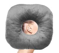 Piercing Pillow, Side Sleeping Cushion, Portable Breathable Donut Design, Soft Recovery Support, Comfortable Head Rest for Adults Kids Home Bedtime Nap Travel Road Trip Car
