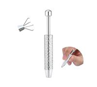 Piercing Taper Ball Grabber Tool for Changing Jewelry, Piercing Tapers for Ears, 16G 18G Stainless Steel Threadless Flat Back Earrings Applicator Tool, Pin Assistant Body Piercing Kit for Ear Nose Lip