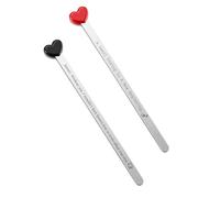 PiercingJak 2pcs Personalised Metal Book Mark with Text Custom Engraved Heart Shaped Bookmarks Reading Page Markers for Women Love Bookmarks Readers Book Worms Birthdays Christmas