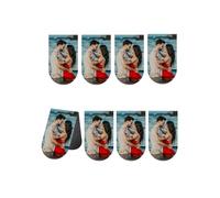 PiercingJak 8pcs Personalized Magnetic Bookmark Custom Picture Bookmark Double-Sided Engraved Photo Picture Bookmark for Men Women Book Worms Birthdays Christmas Valentine's Day 40mm