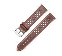 Piero Lazzari Italian Leather PL1101-22 mm - Unisex - Genuine Leather Brown 22 mm