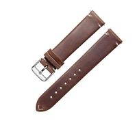 Piero Lazzari Italian Leather PL1103-20 mm - Unisex - Genuine Leather Brown 20 mm